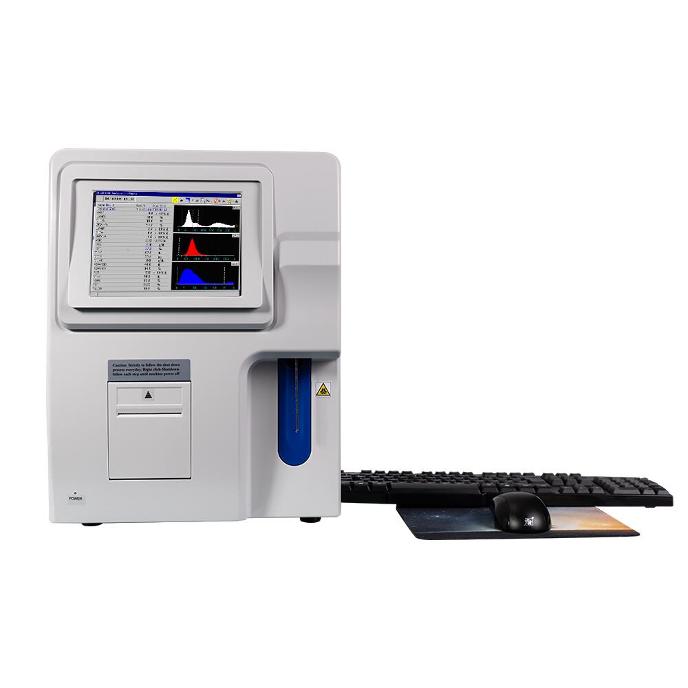 Medical Lab Equipments - 動物実験装置,動物実験装置,動物実験装置,3部構成の自動ペット臨床使用血液分析装置,新品