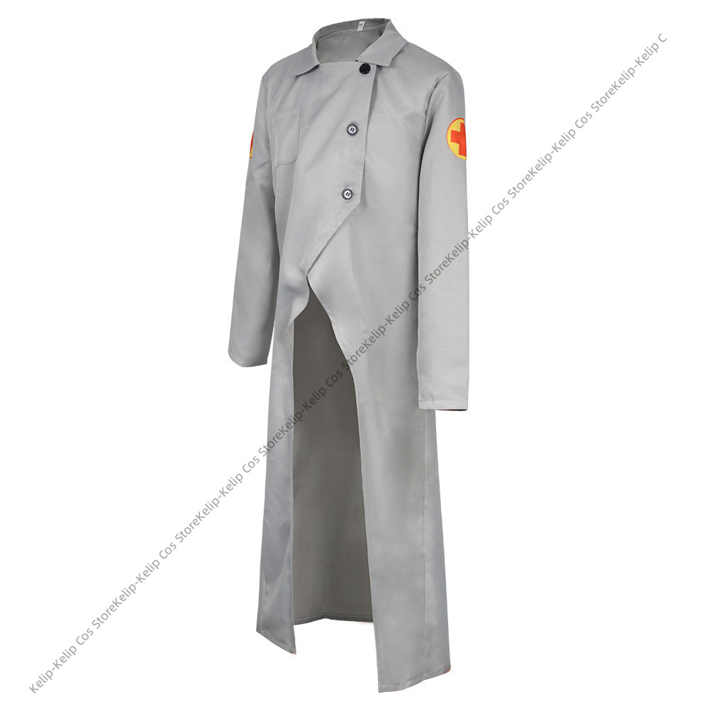 TF2 メディック コスプレ衣装 レッドブルー チーム医師  - Medical Lab Games のレビューと価格