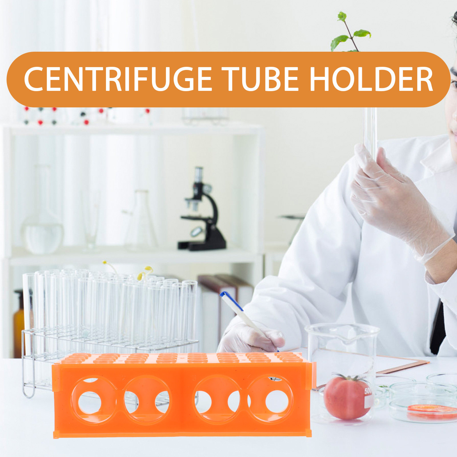 2 個のプレミアム厚みのあるプラスチック遠心管ラック 0.5 - Laboratory Centrifuge のレビューと価格