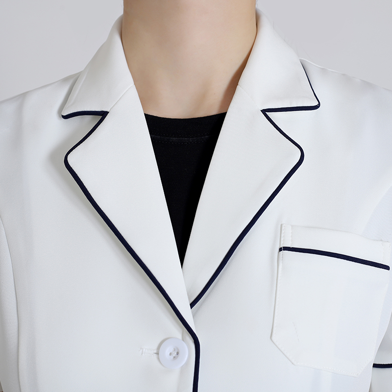 半袖白白衣医療美容ナース制服女性用フィットハイエンドドクター - Medical Lab Years のレビューと価格