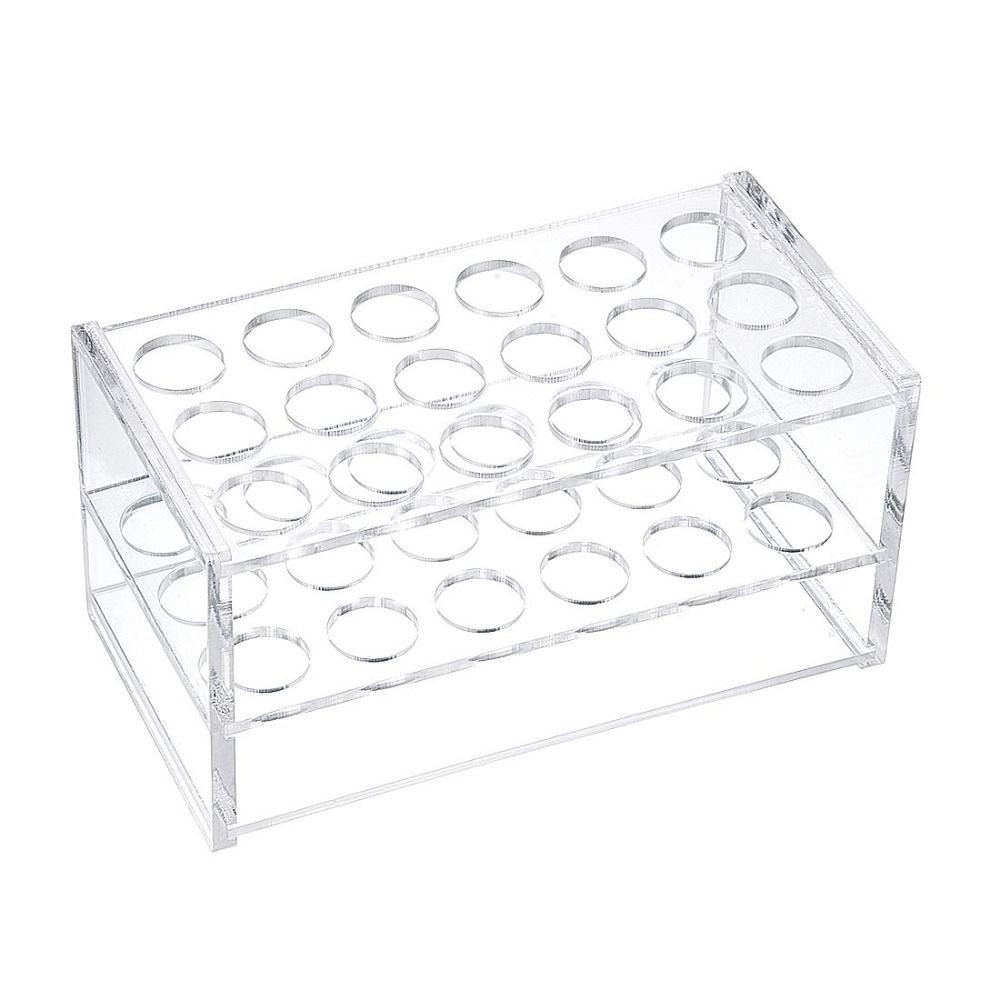新しいアクリル試験管ラックホルダー透明 24 穴 40 穴複 - Laboratory Centrifuge のレビューと価格