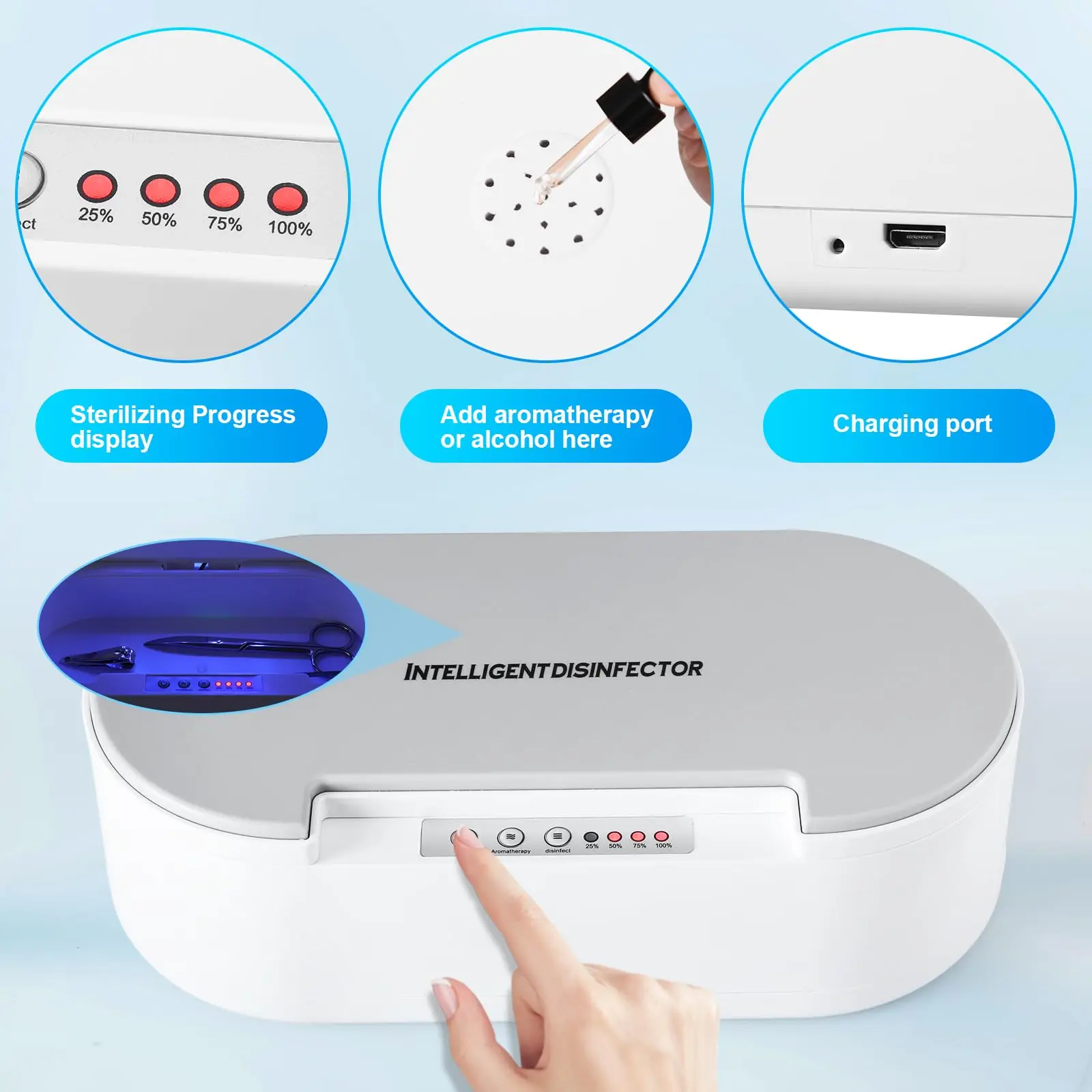 ツール高度滅菌トレイ滅菌ボックスネイルアートツール滅菌トレイ - Laboratory Centrifuge のレビューと価格